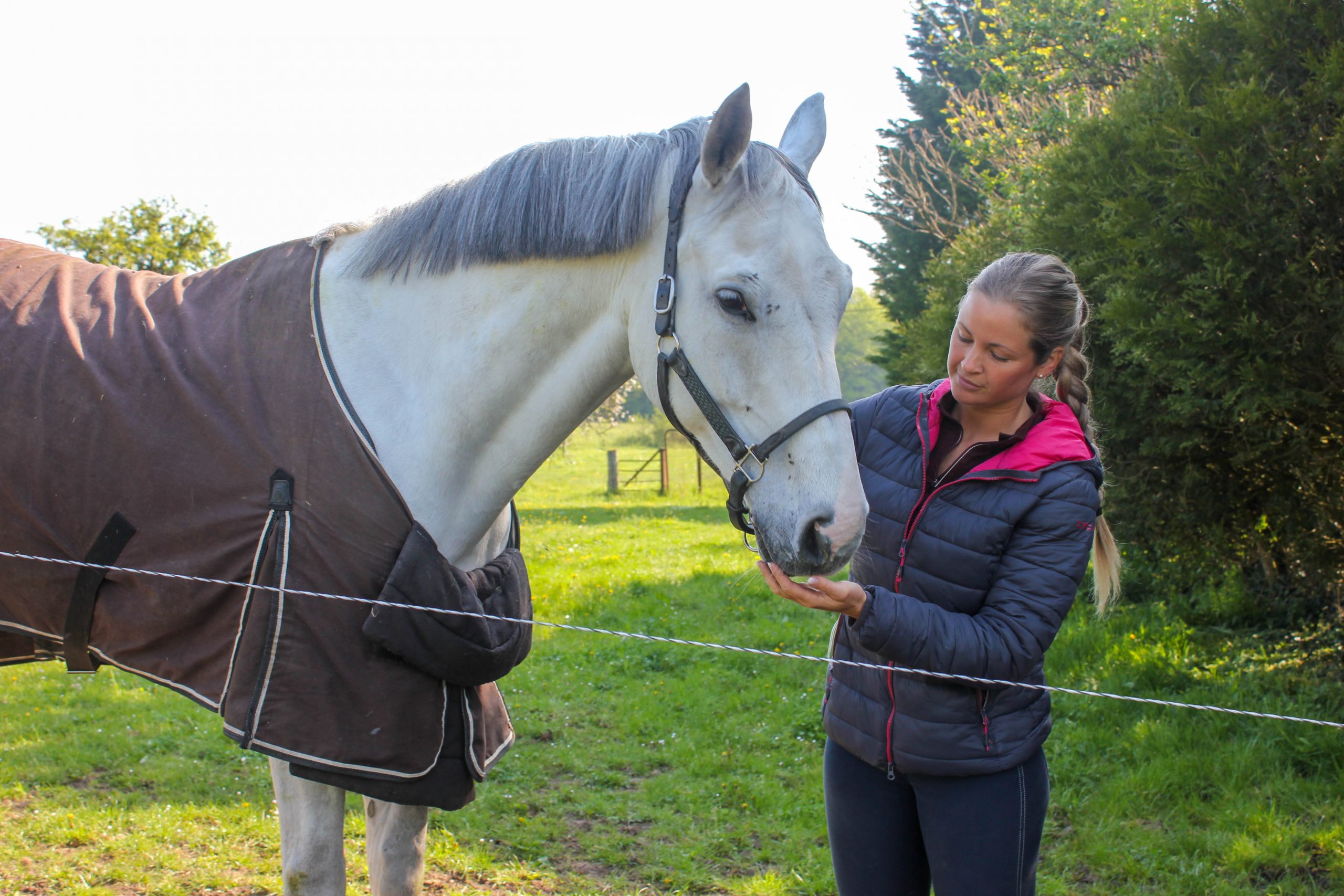 Amanda et son cheval