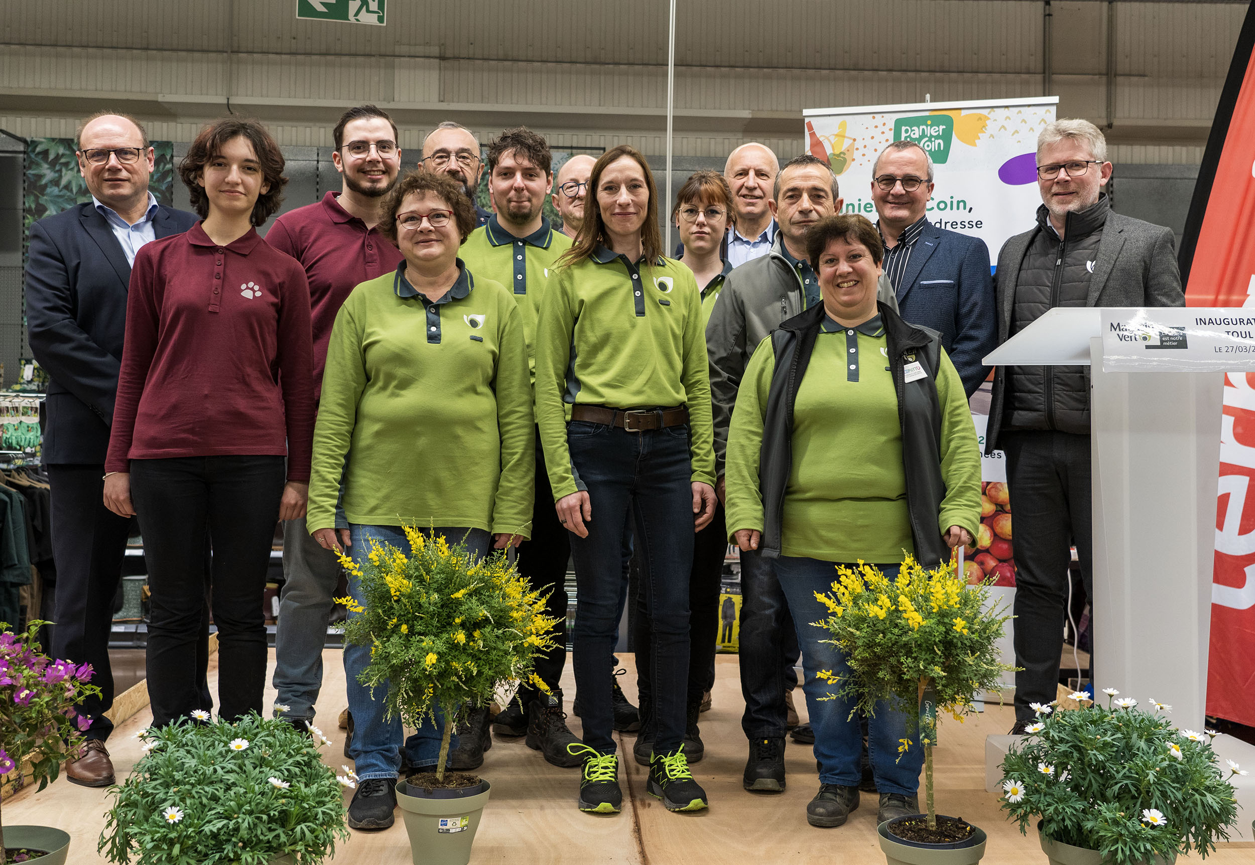 Inauguration Magasin Vert TOUL