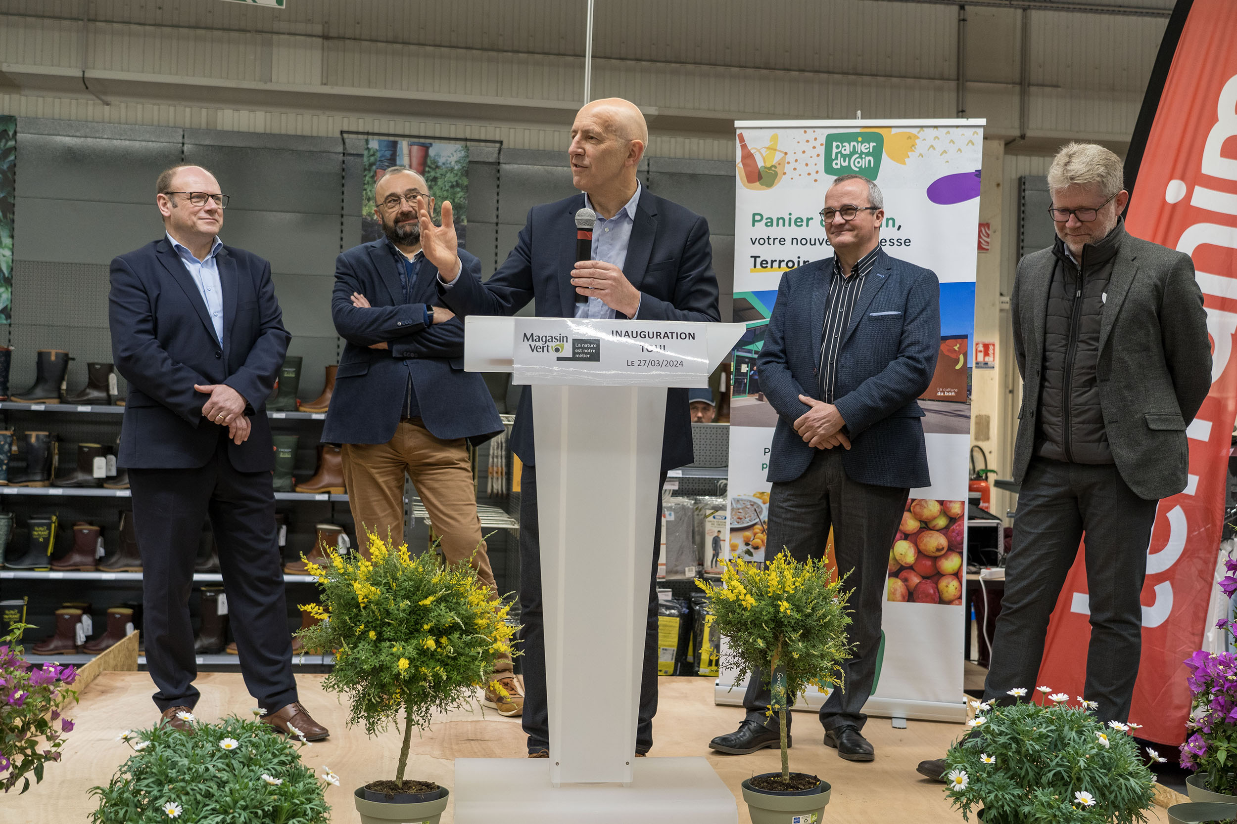 Inauguration Magasin Vert TOUL